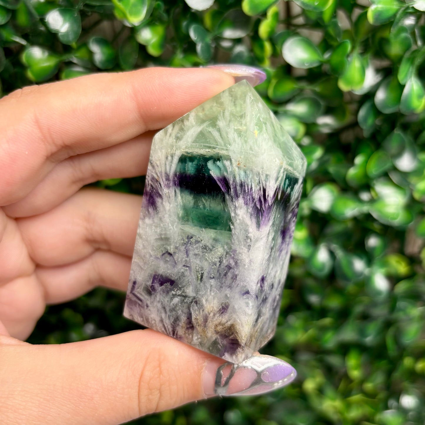 FEATHER FLUORITE TOWERS
