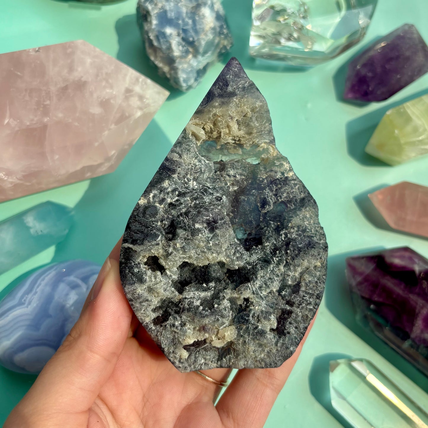 FLUORITE FREEFORMS