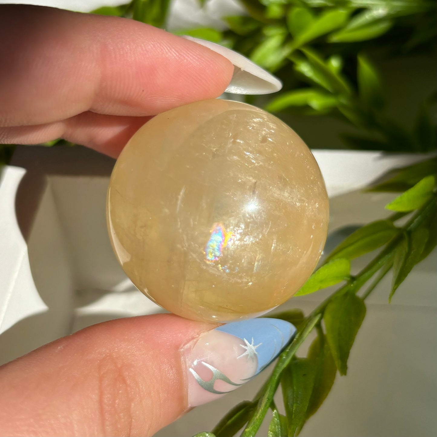 OPTICAL CALCITE SPHERE