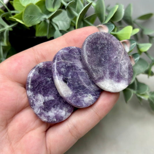 LEPIDOLITE WORRYSTONE
