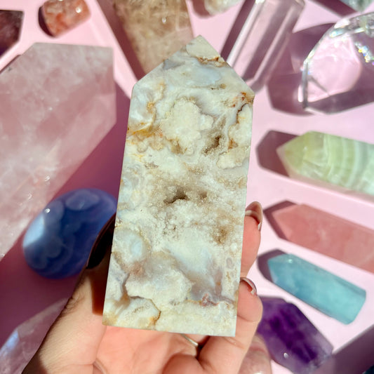 FLOWER AGATE TOWERS