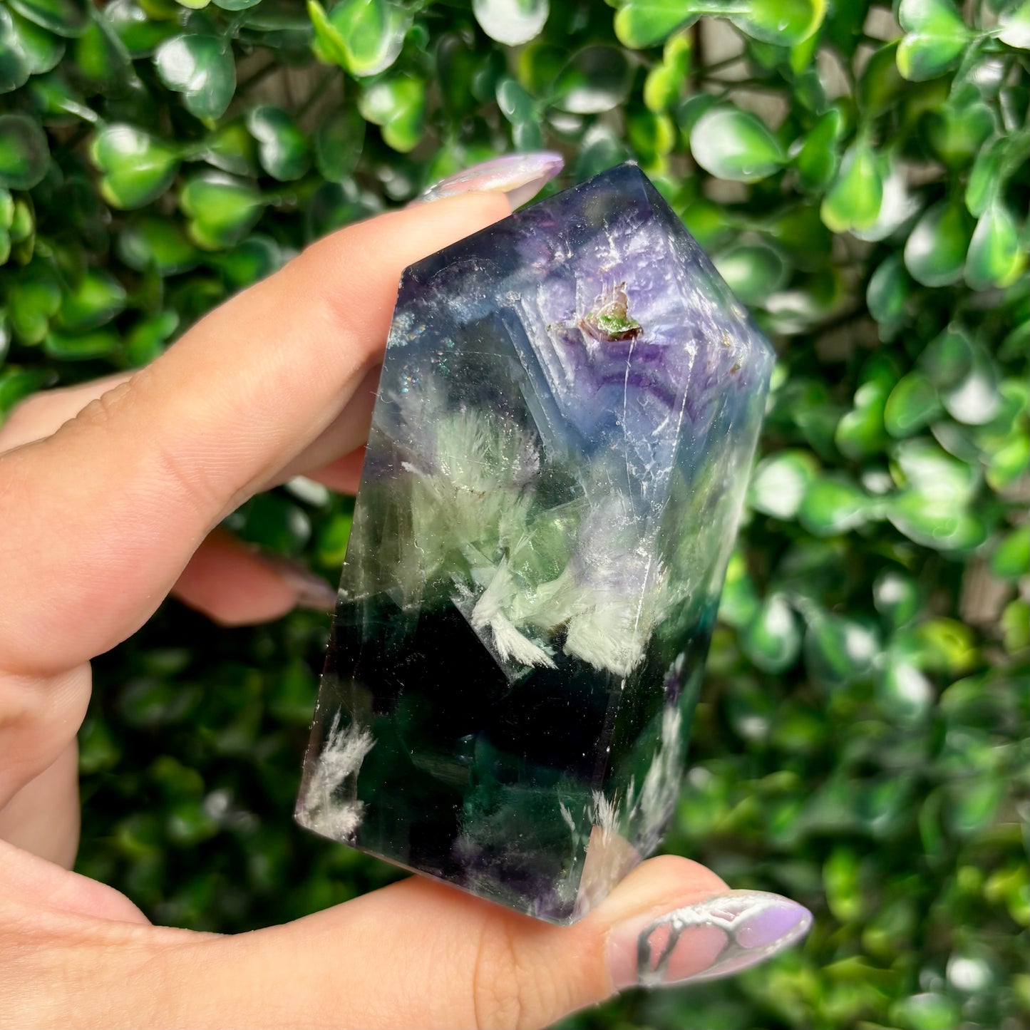 FEATHER FLUORITE TOWERS