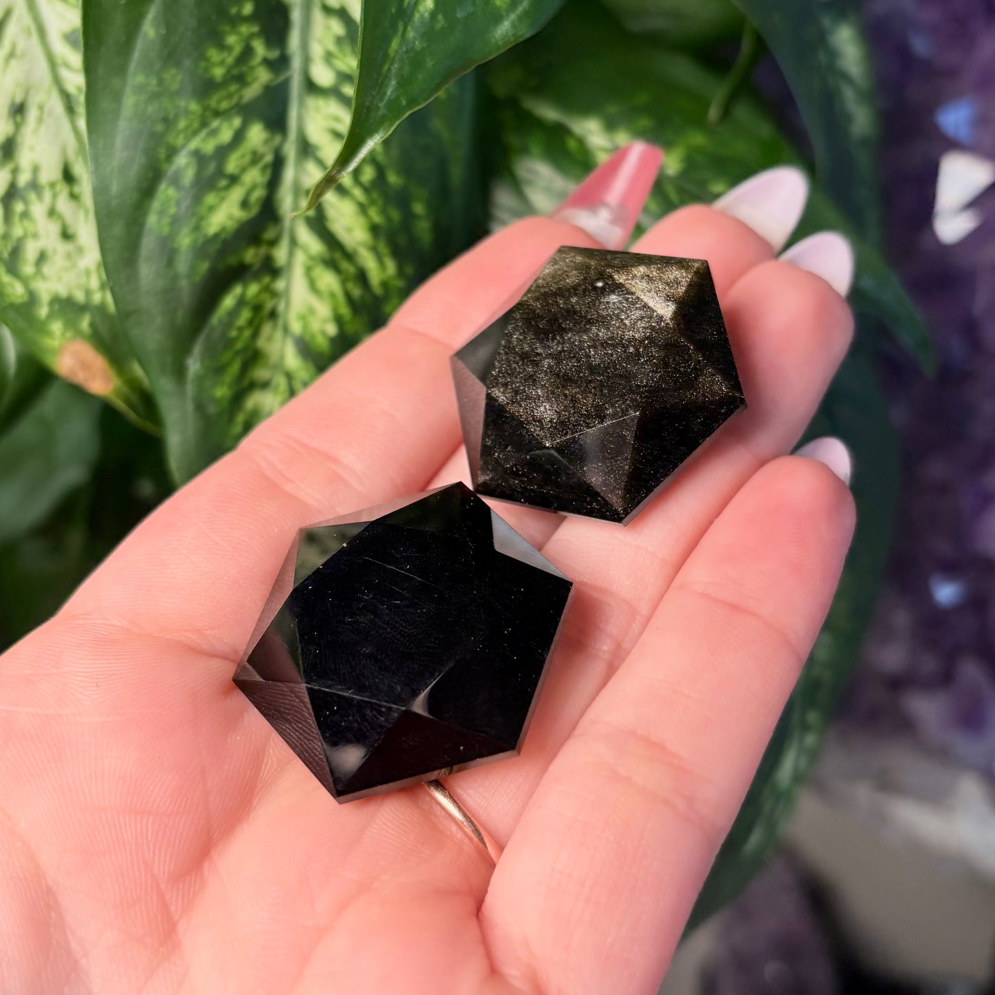 GOLD SHEEN OBSIDIAN GUSHER