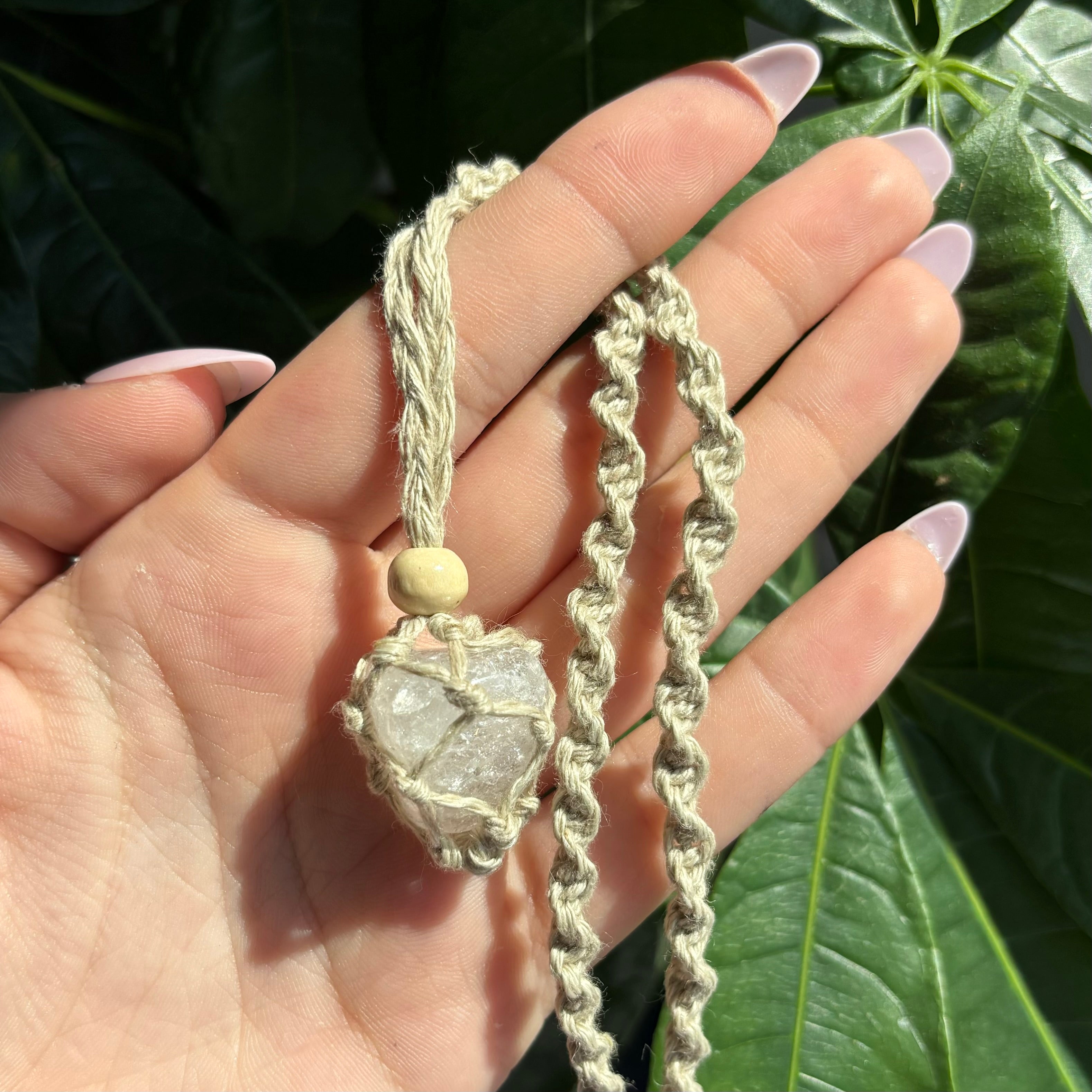 MACRAMÉ NECKLACE Self Spiritual