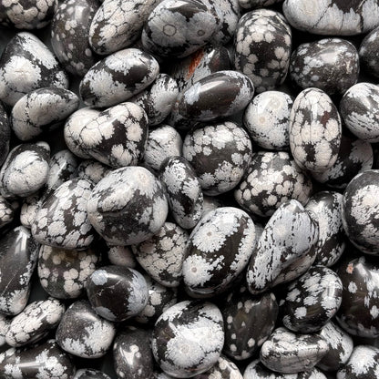 SNOWFLAKE OBSIDIAN TUMBLE