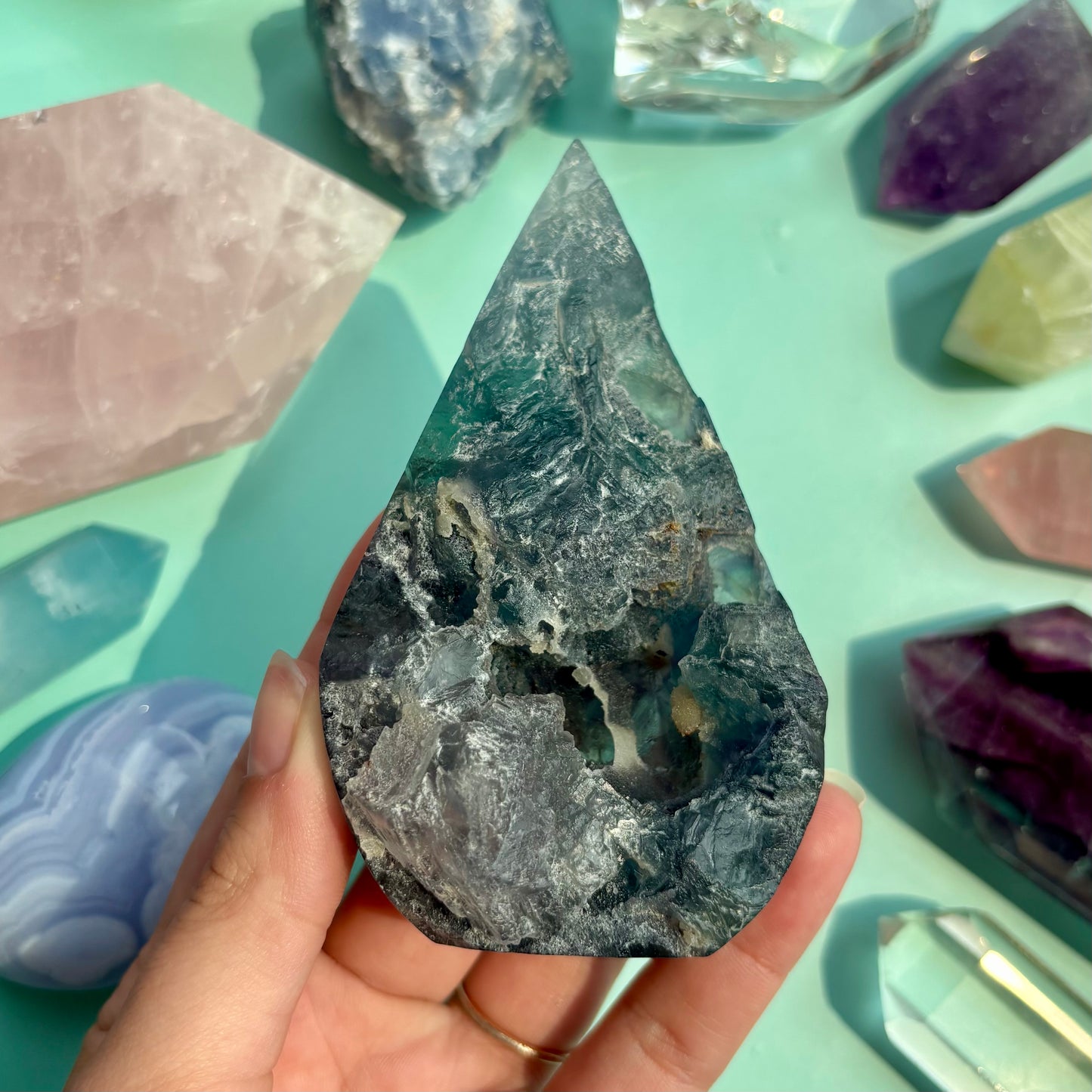 FLUORITE FREEFORMS