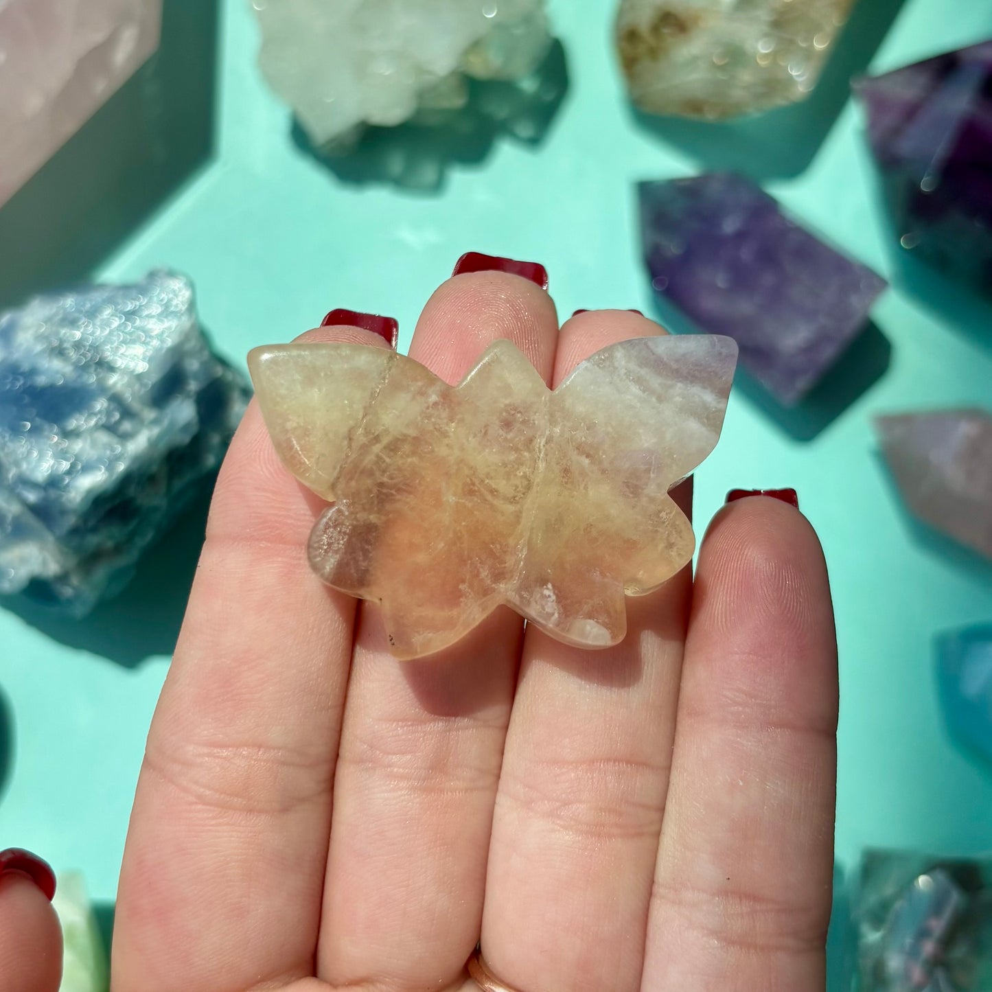 FLUORITE BUTTERFLY