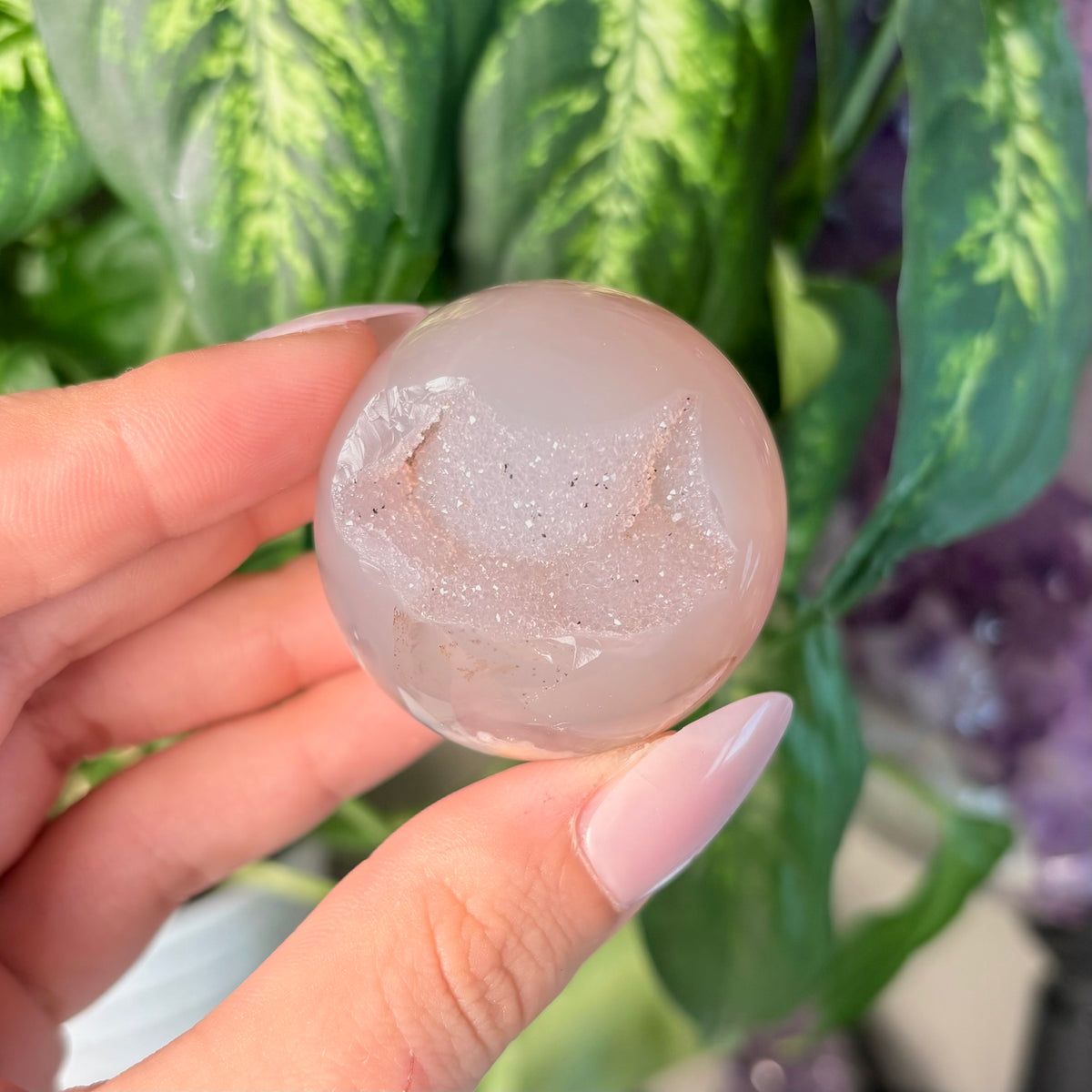 AGATE DRUZY SPHERES