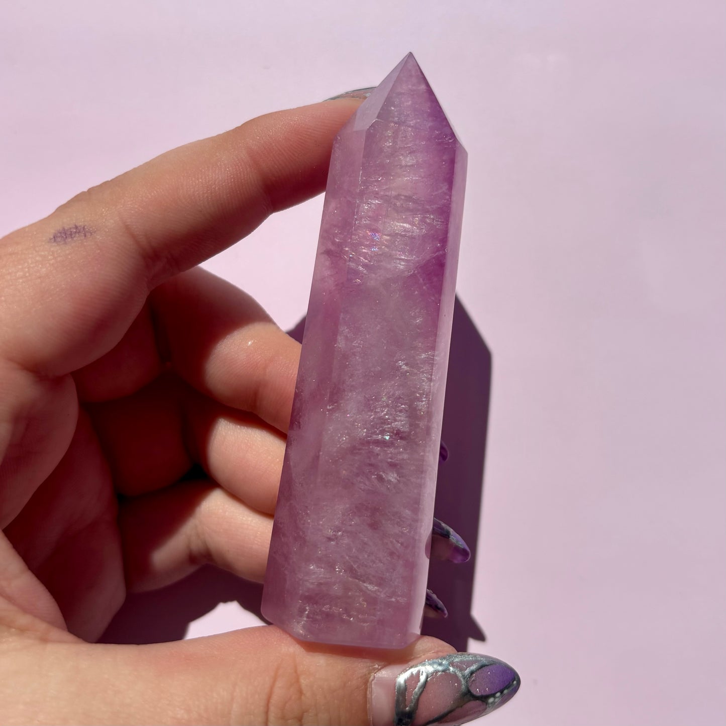 PURPLE FLUORITE TOWERS