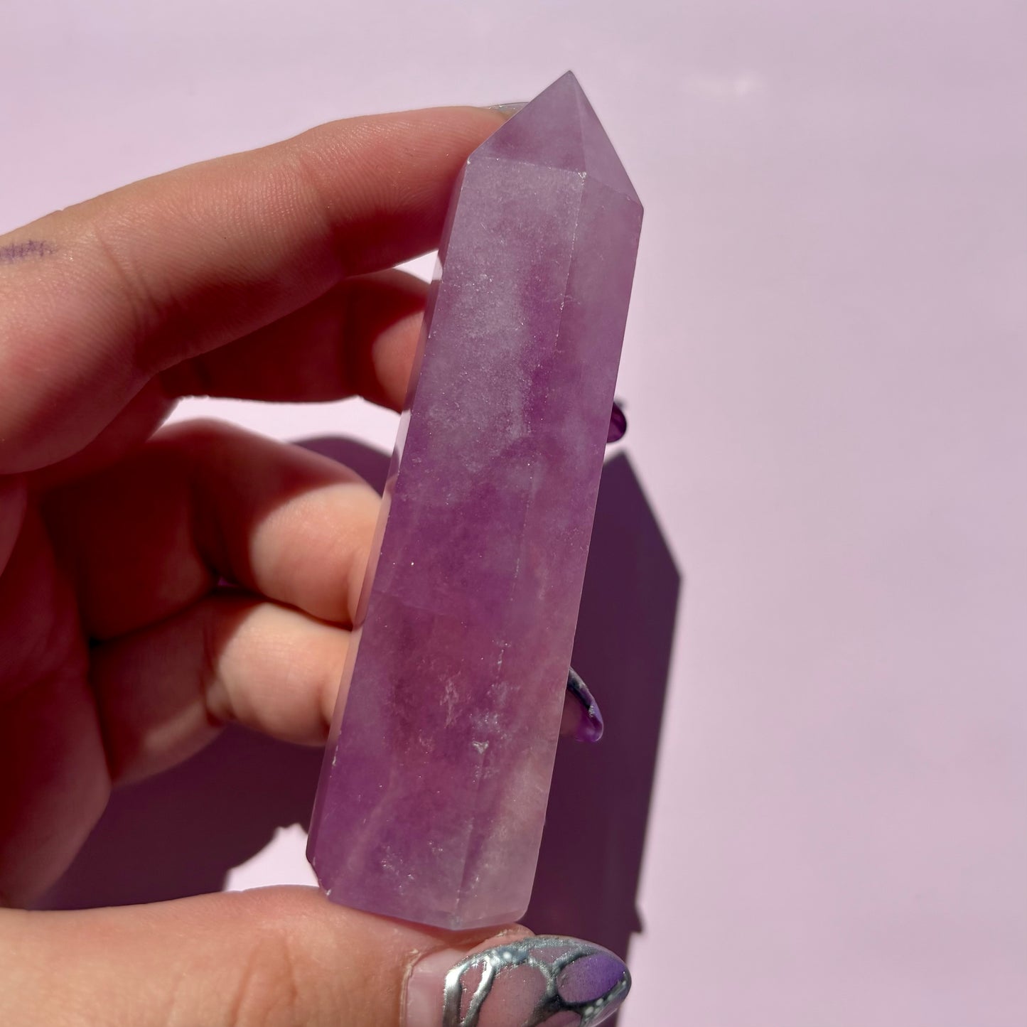 PURPLE FLUORITE TOWERS