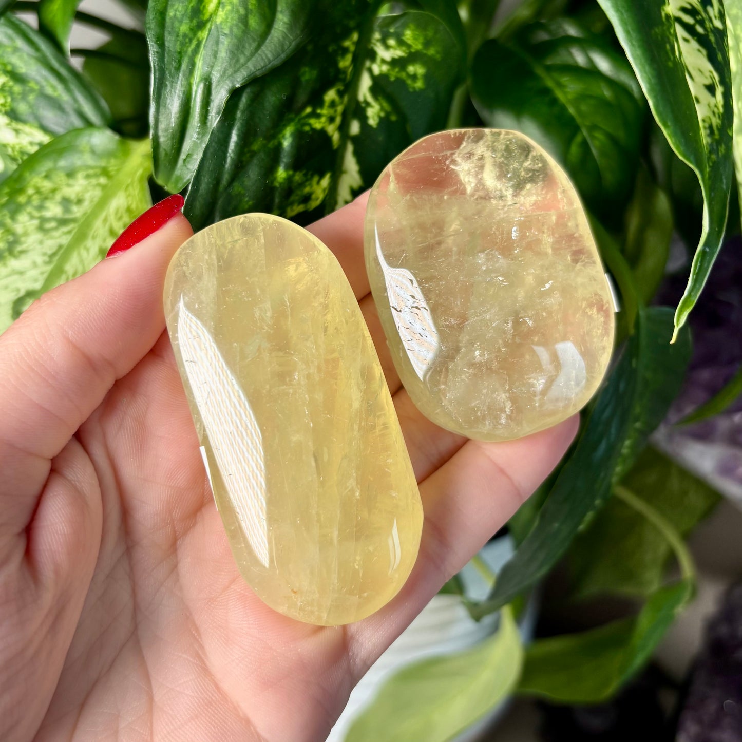 CITRINE PALMSTONES