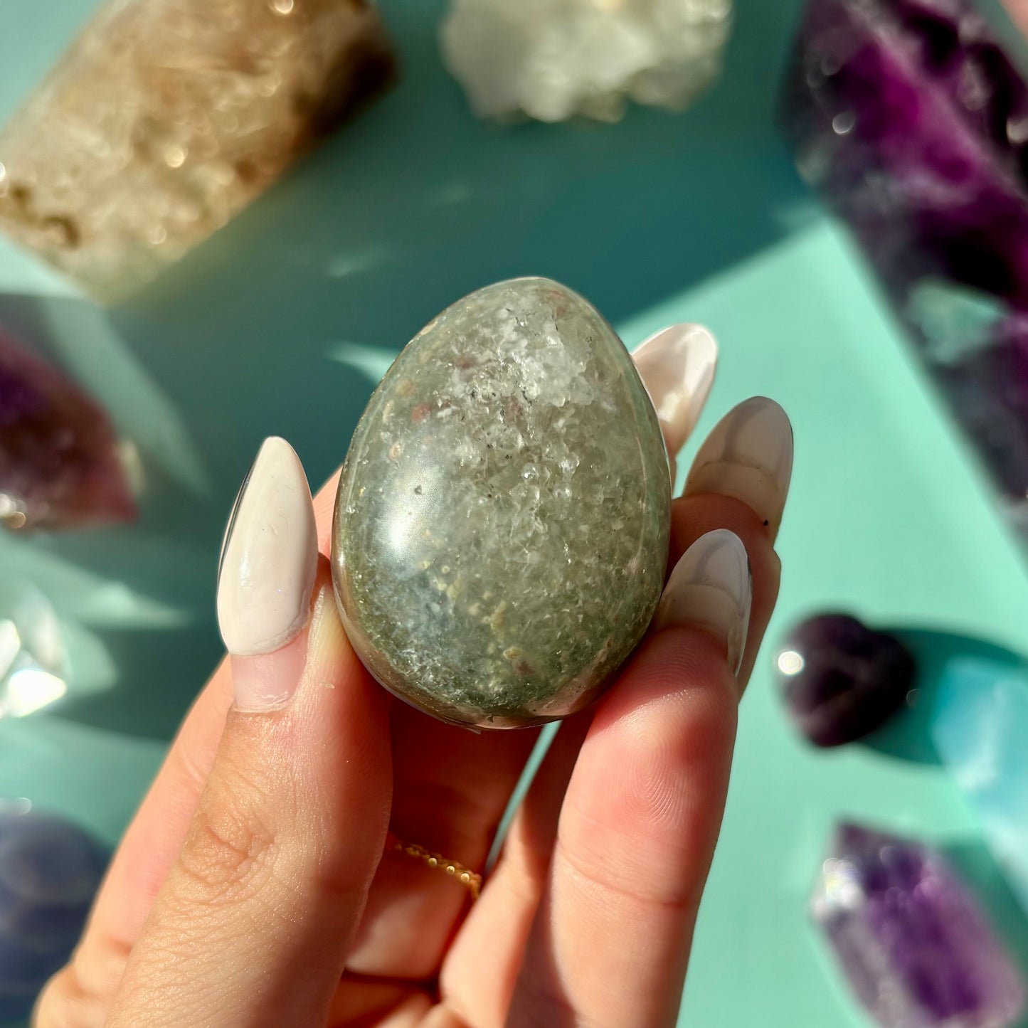 AGATE DRUZY EGGS