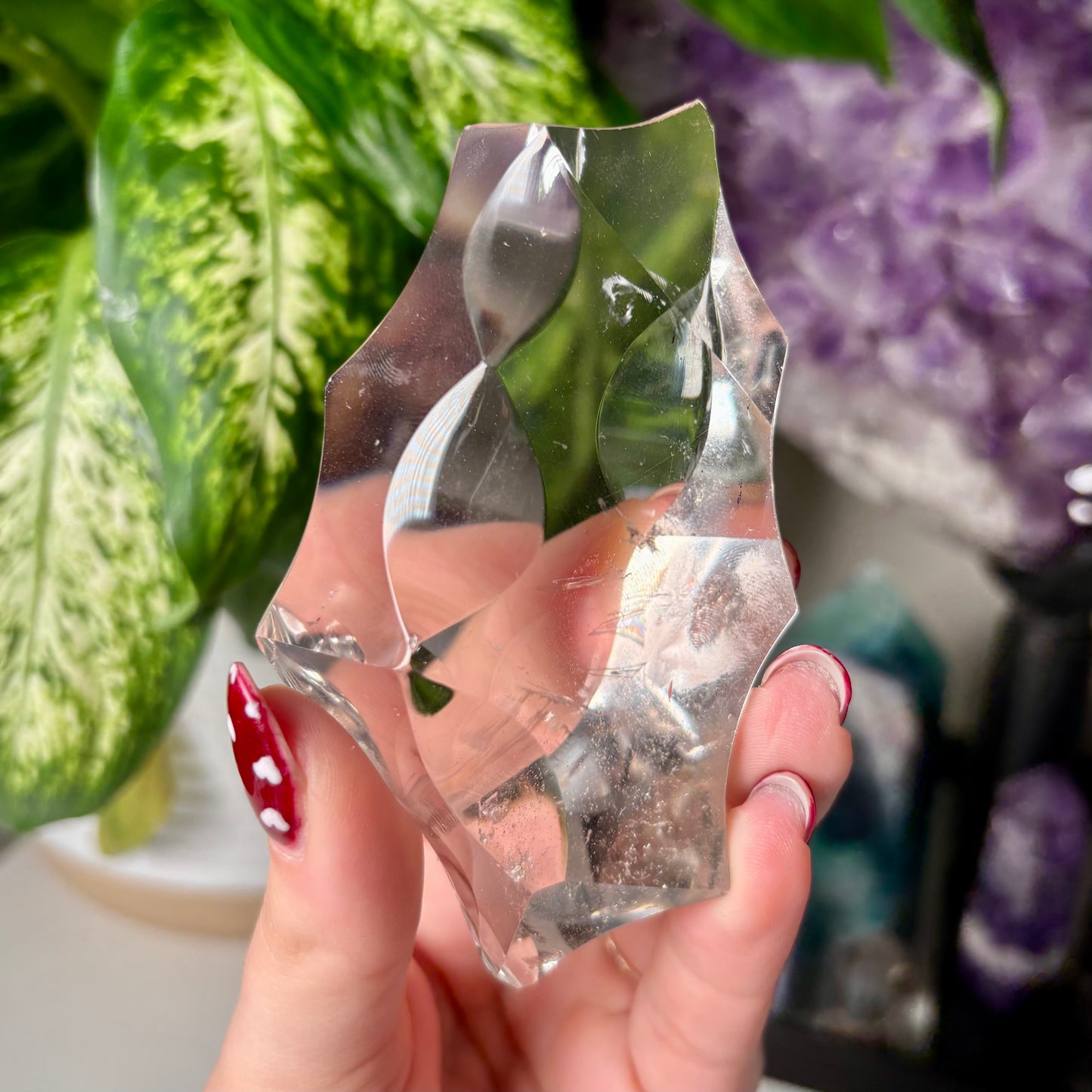 HIGH QUALITY CLEAR QUARTZ FREE FORMS