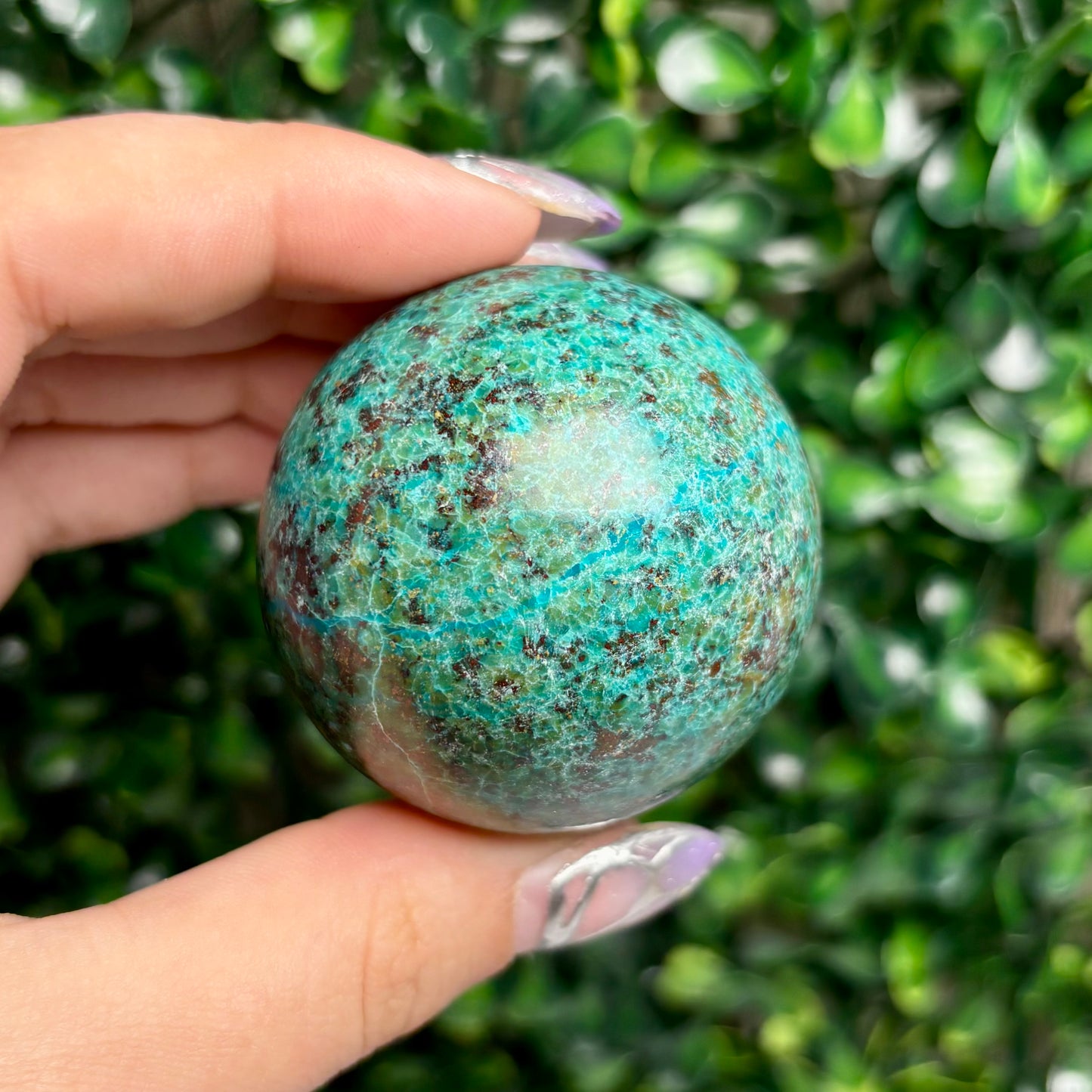 CHRYSOCOLLA SPHERES
