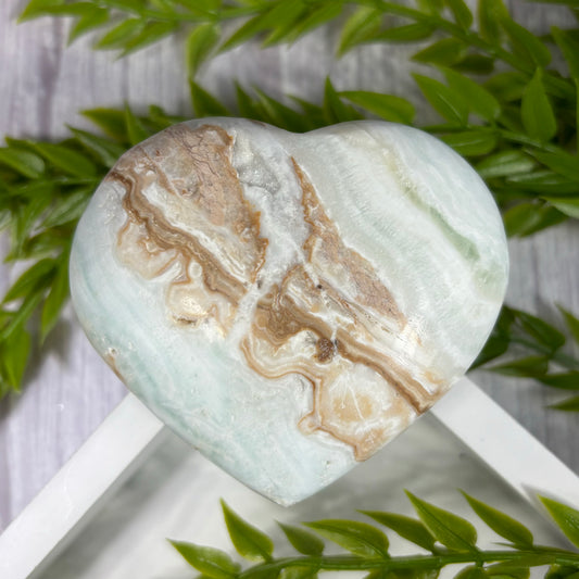 CARIBBEAN CALCITE HEART