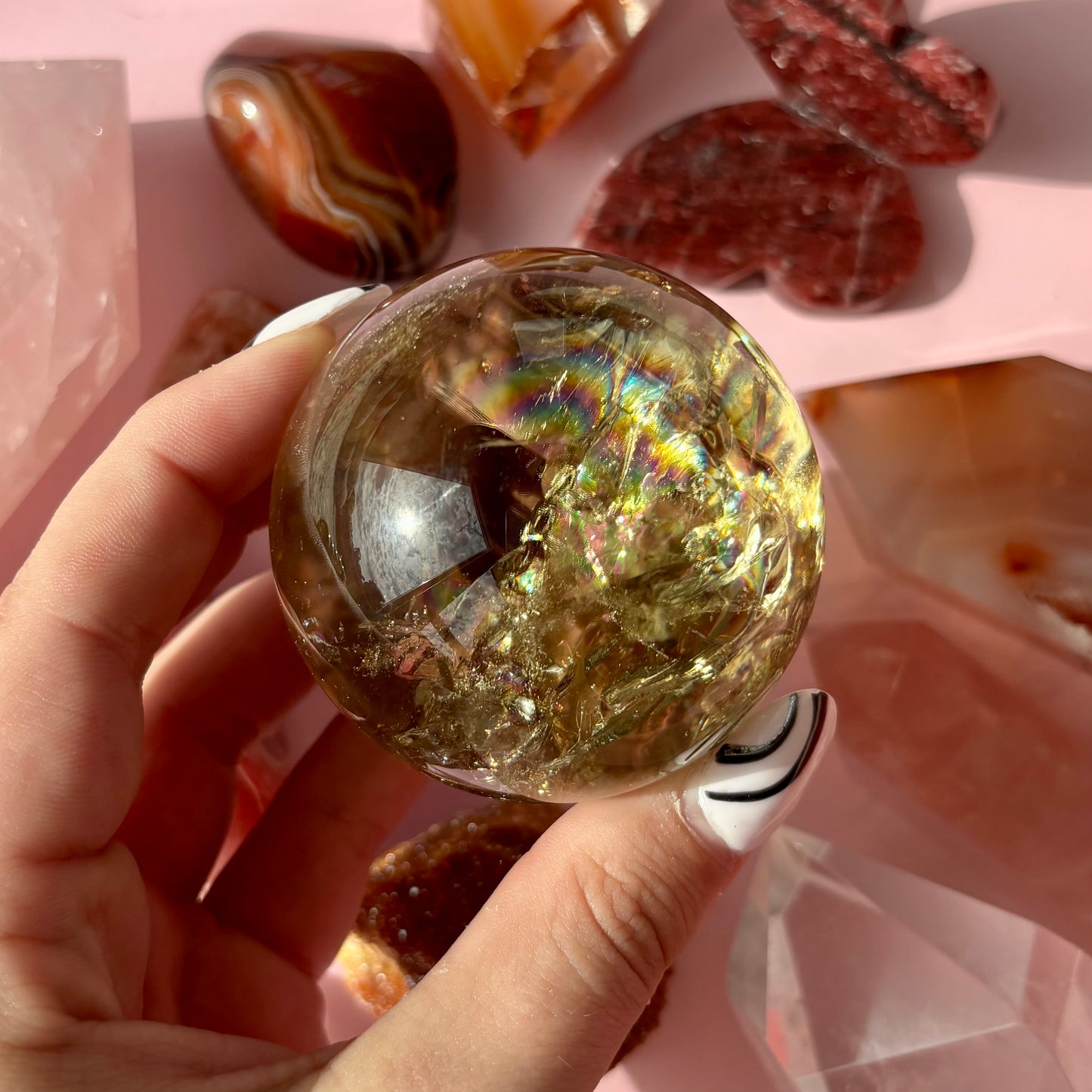 CITRINE SPHERES (HTA)