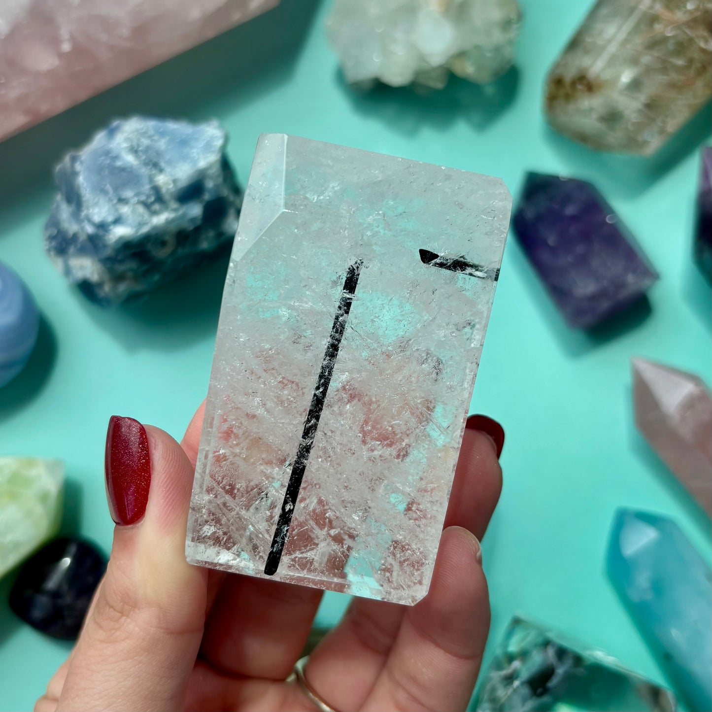 TOURMALATED QUARTZ FREEFROMS