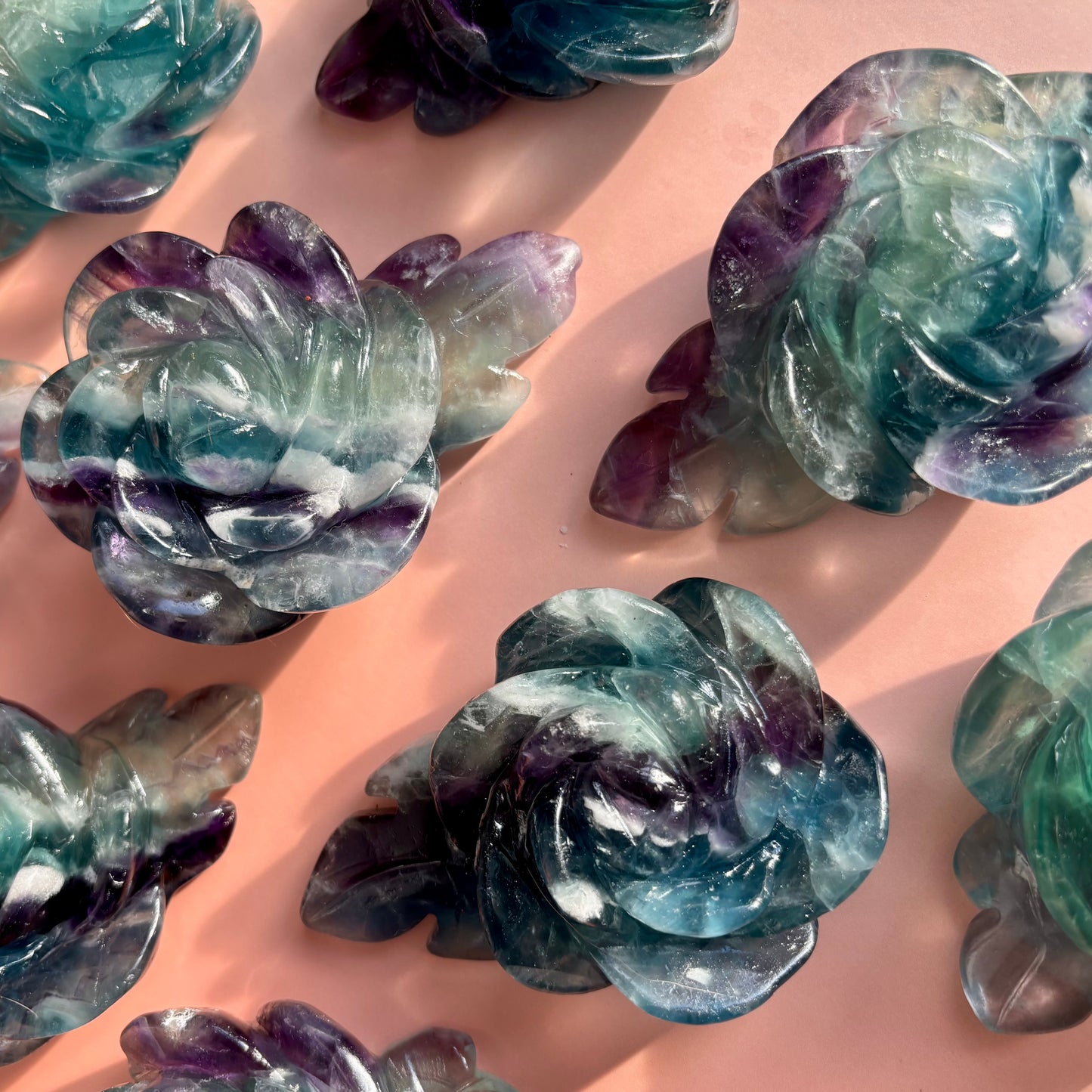 FLUORITE ROSE - IMPERFECT