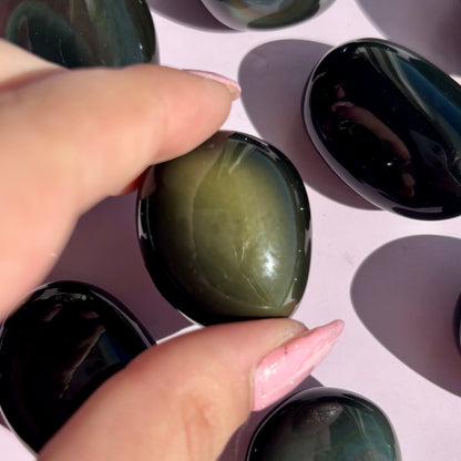RAINBOW OBSIDIAN MINI PALMSTONES
