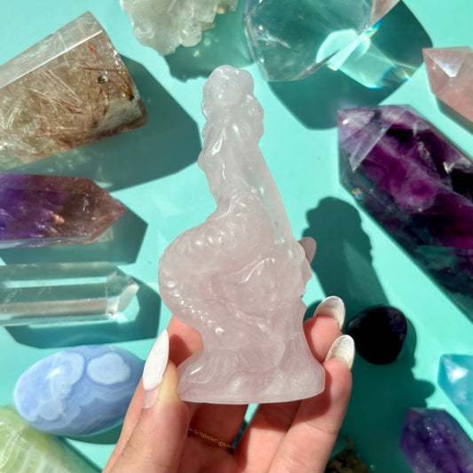 ROSE QUARTZ MERMAID