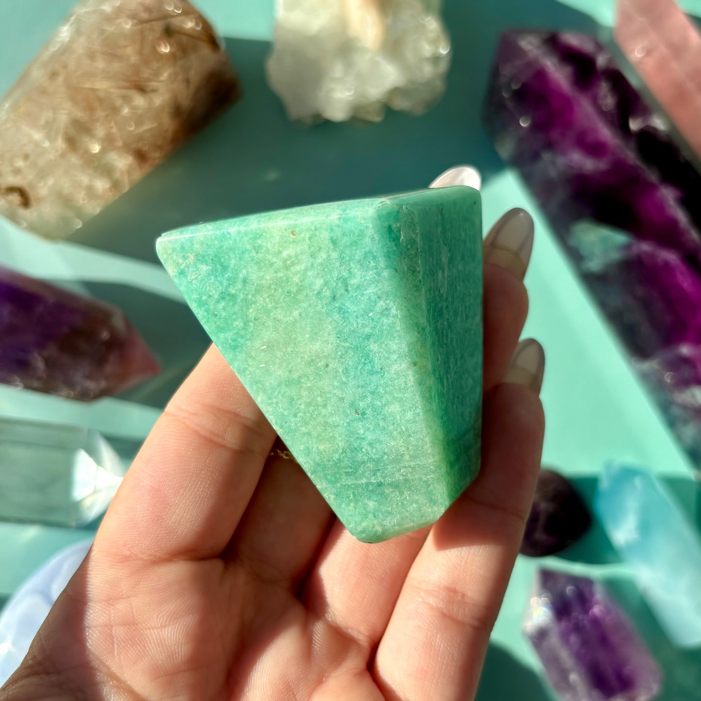 AMAZONITE FREEFORMS