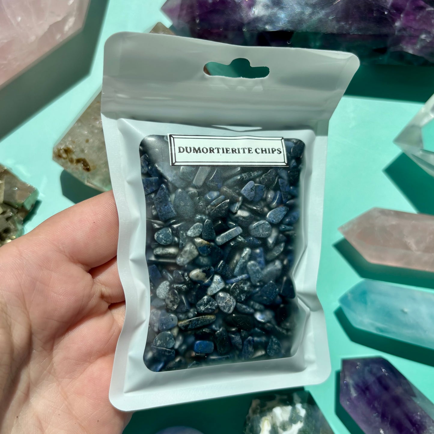 DUMORTIERITE CHIPS - (100g)