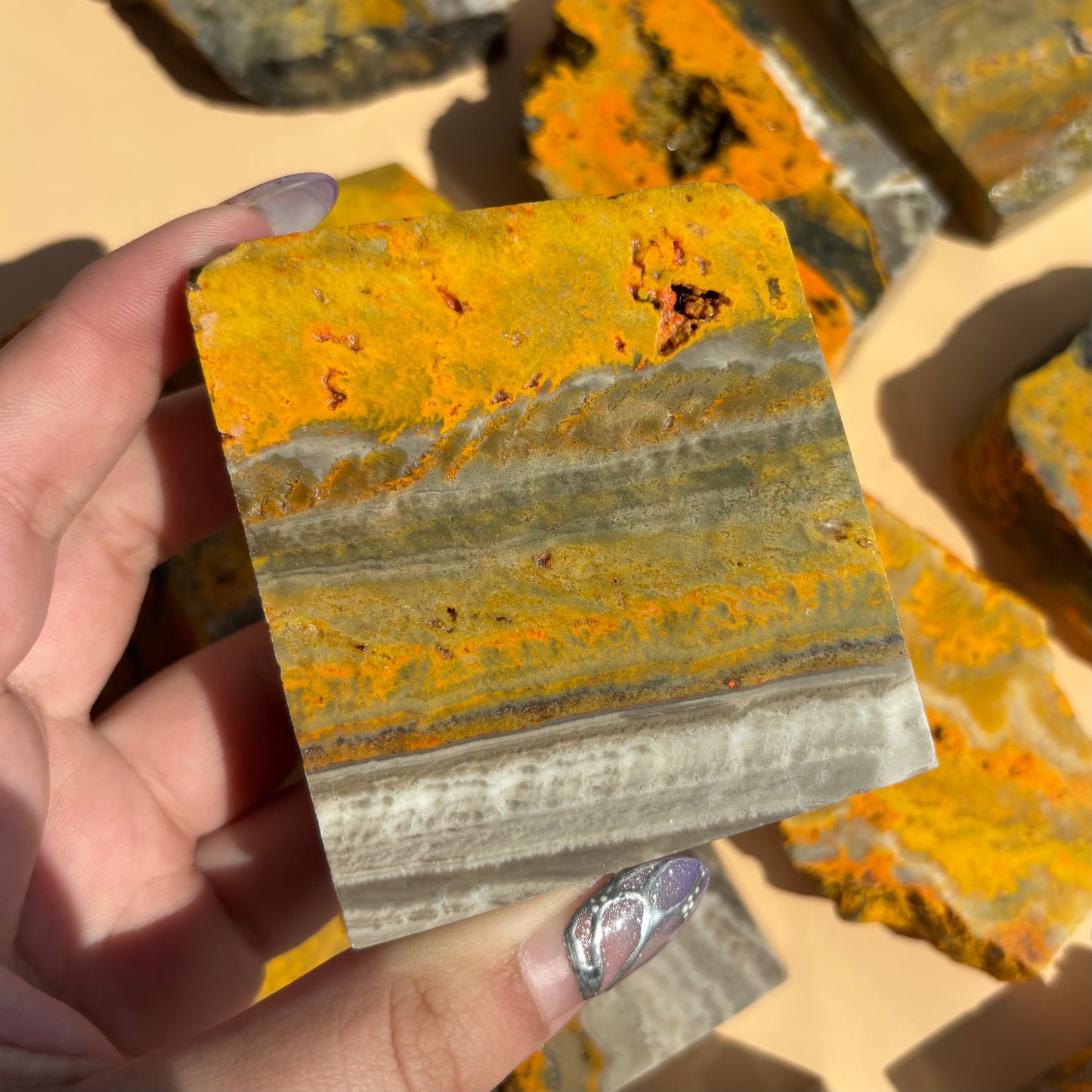 BUMBLEBEE JASPER SLABS