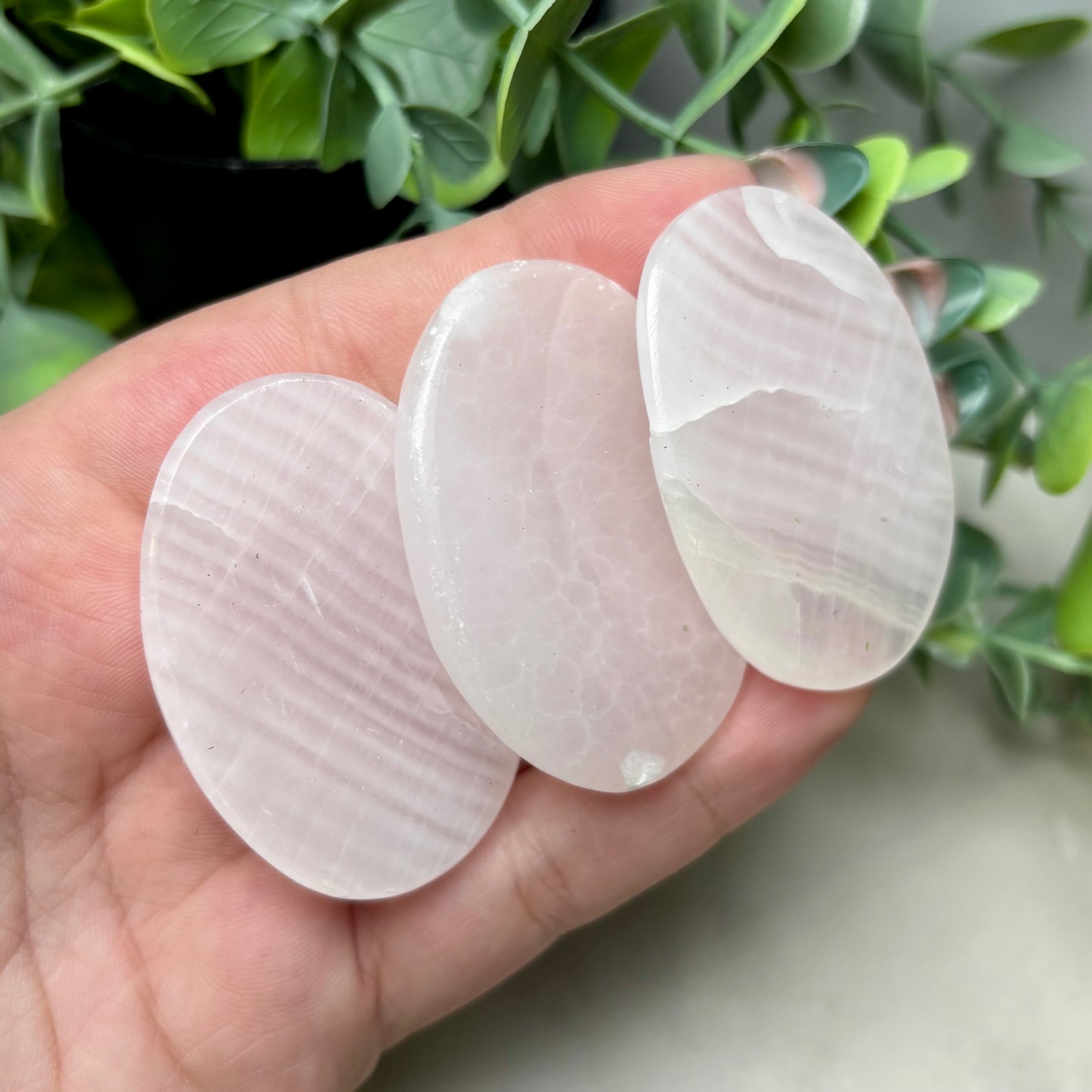 PINK MANGANO CALCITE WORRYSTONE
