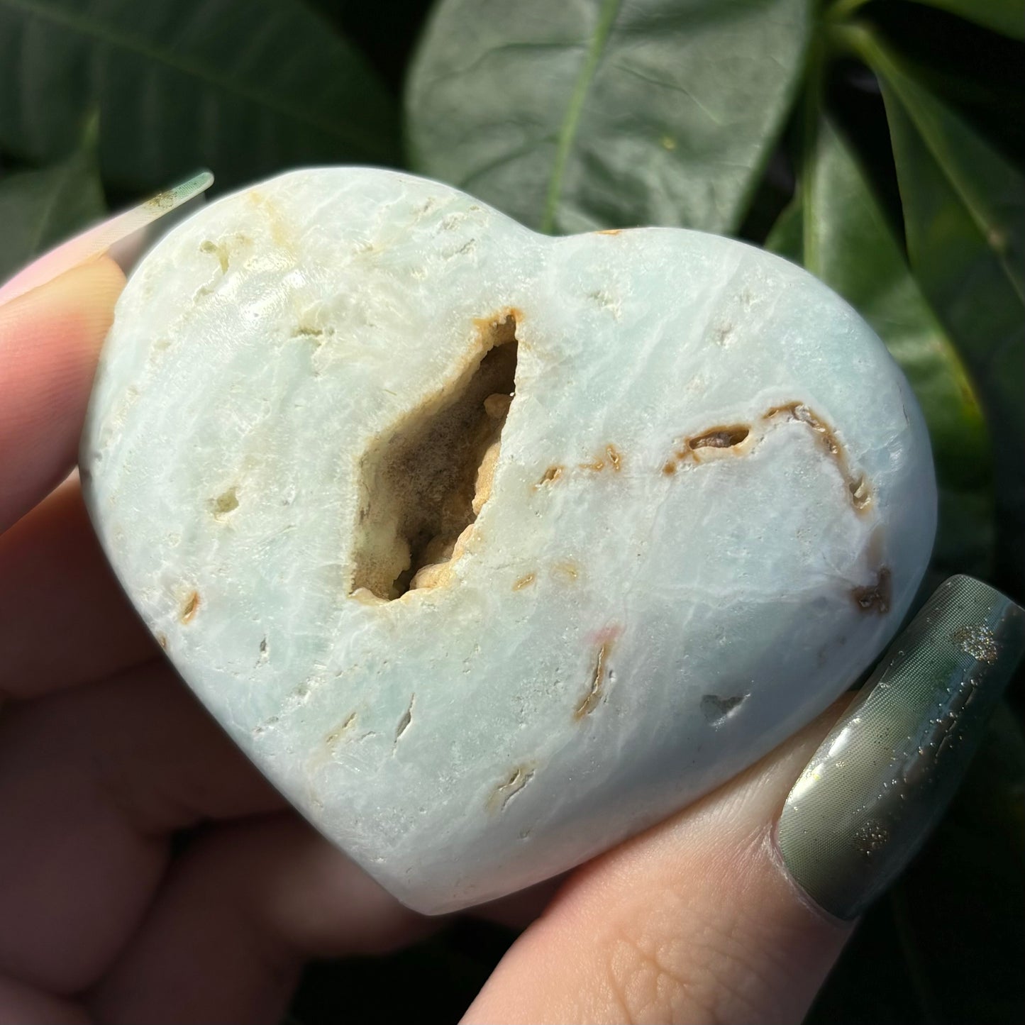 CARIBBEAN CALCITE HEART