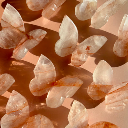 FIRE QUARTZ BUTTERFLY