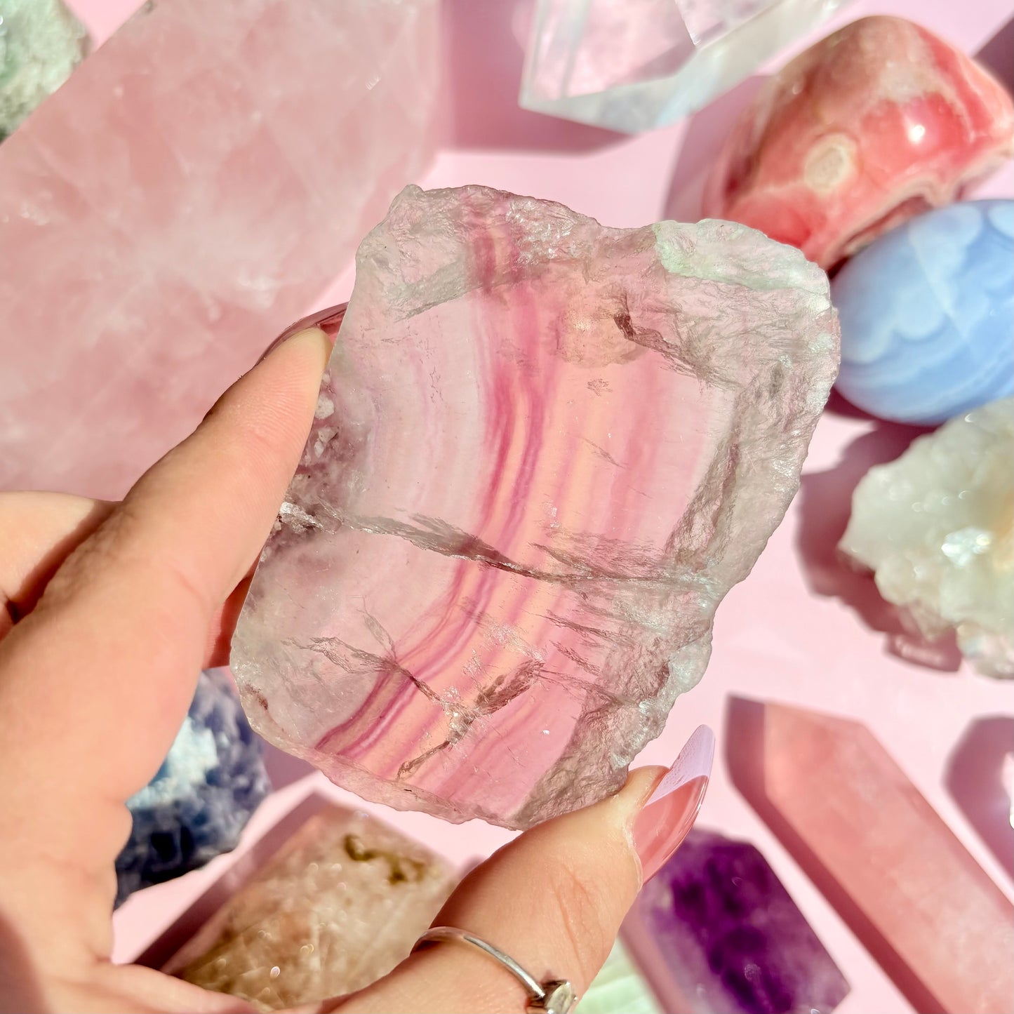 FLUORITE SLABS