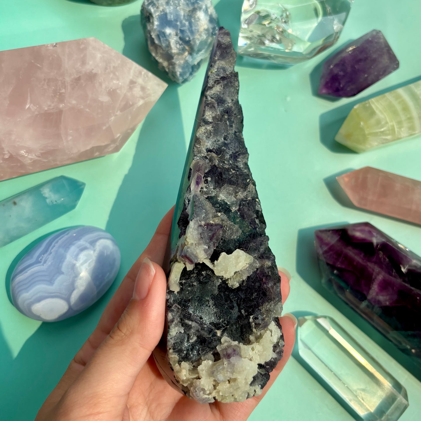 FLUORITE FREEFORMS