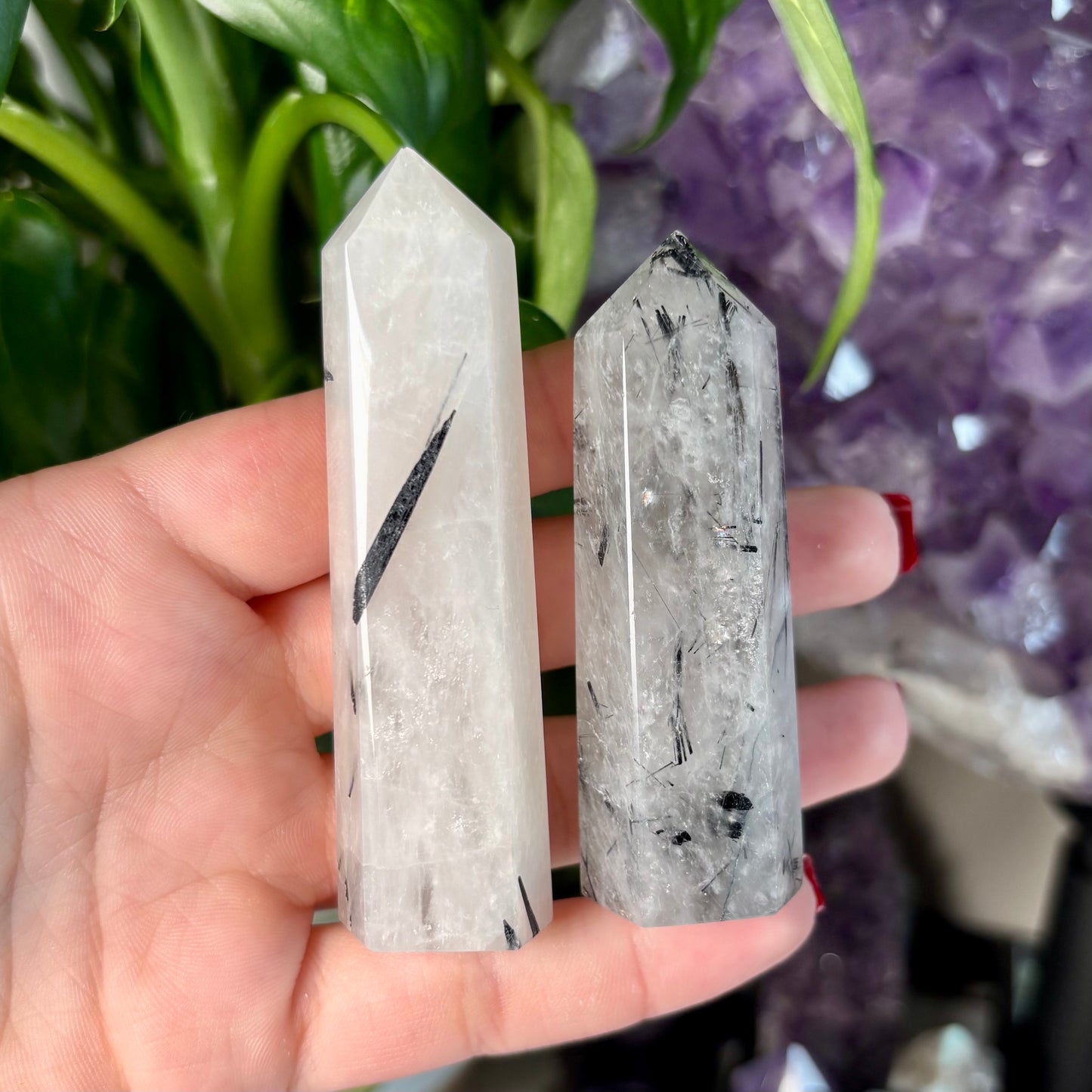 TOURMALATED QUARTZ TOWERS