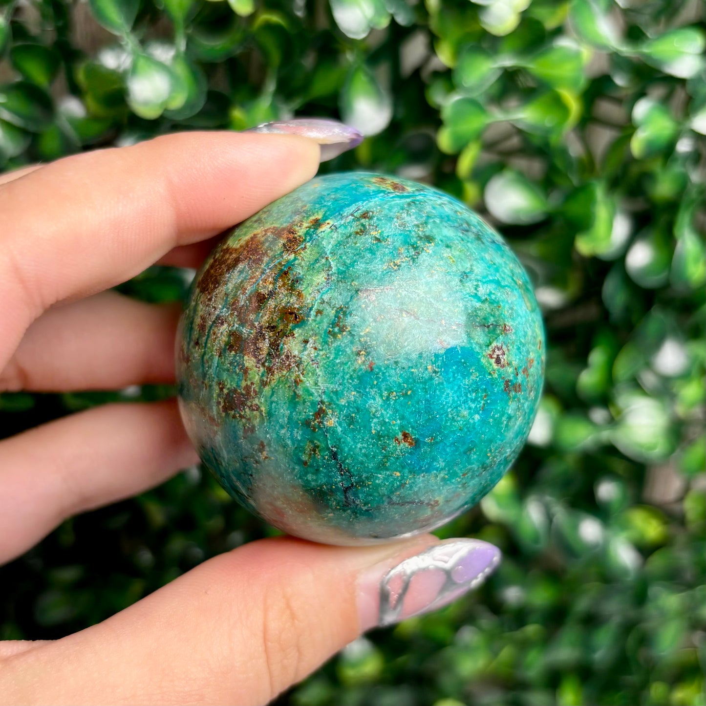 CHRYSOCOLLA SPHERES