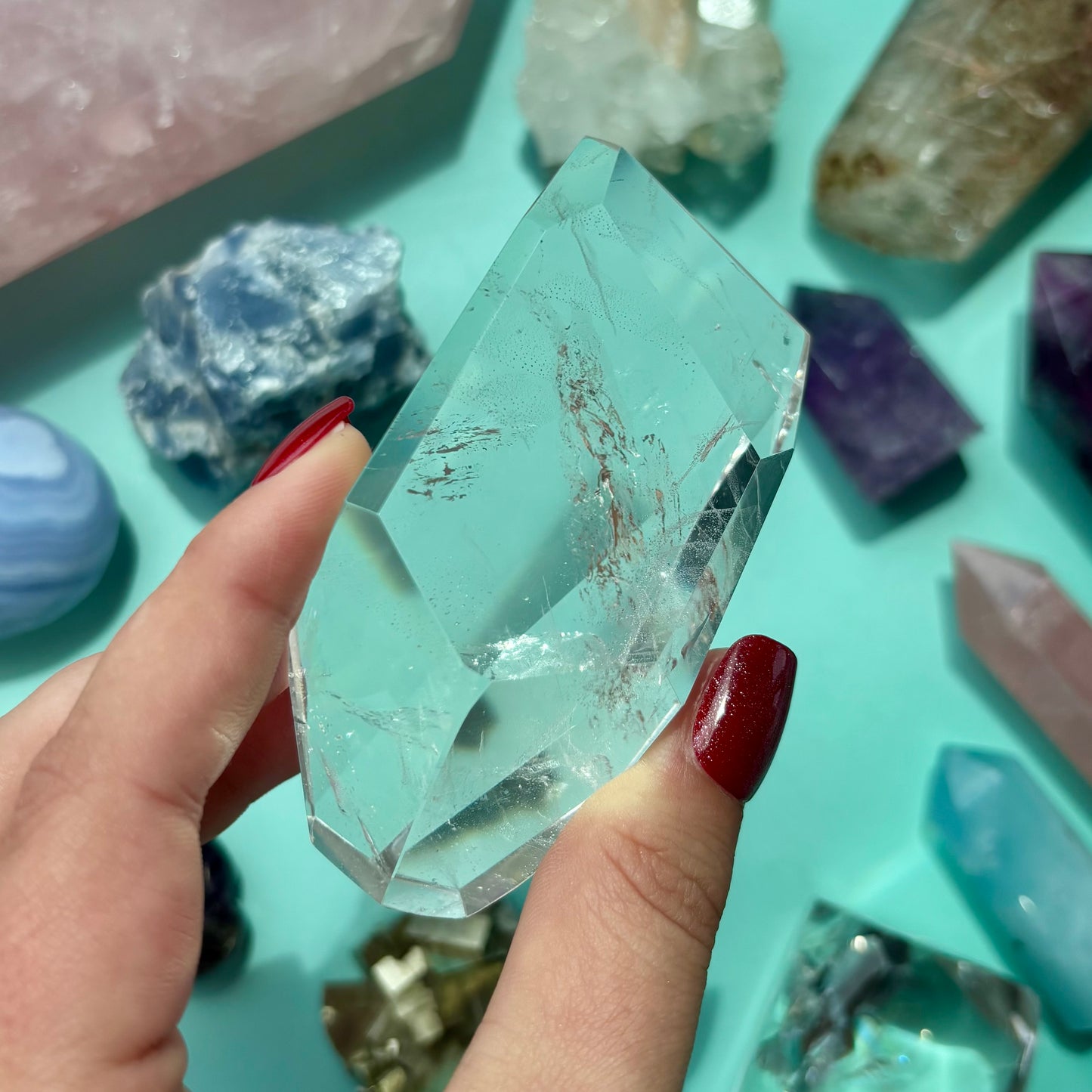 CLEAR QUARTZ FREEFORMS