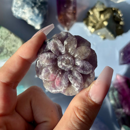 LEPIDOLITE FLOWER