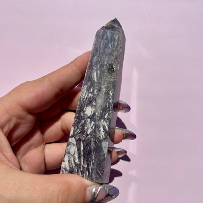 PURPLE MICA/LEPIDOLITE TOWERS