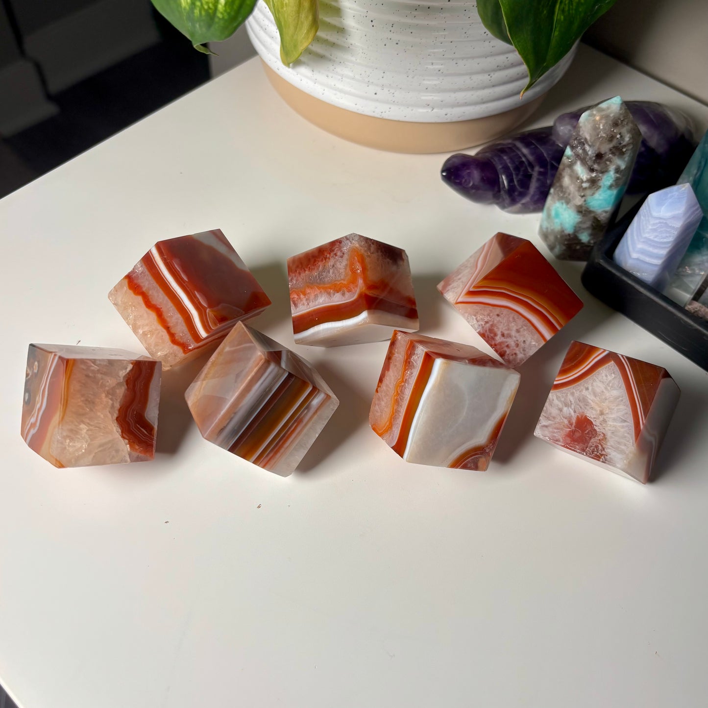 CARNELIAN CUBES