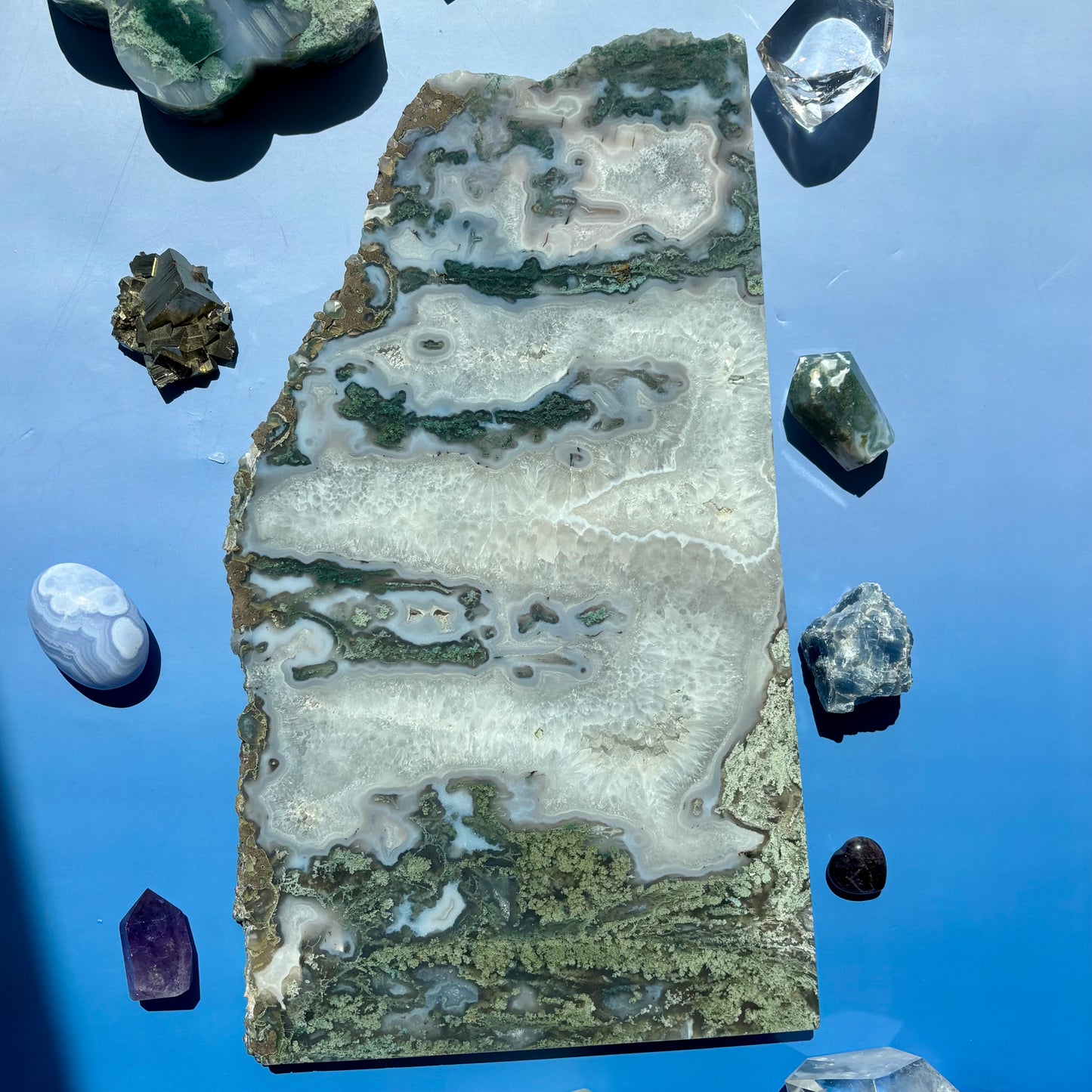 MOSS AGATE SLABS - XL