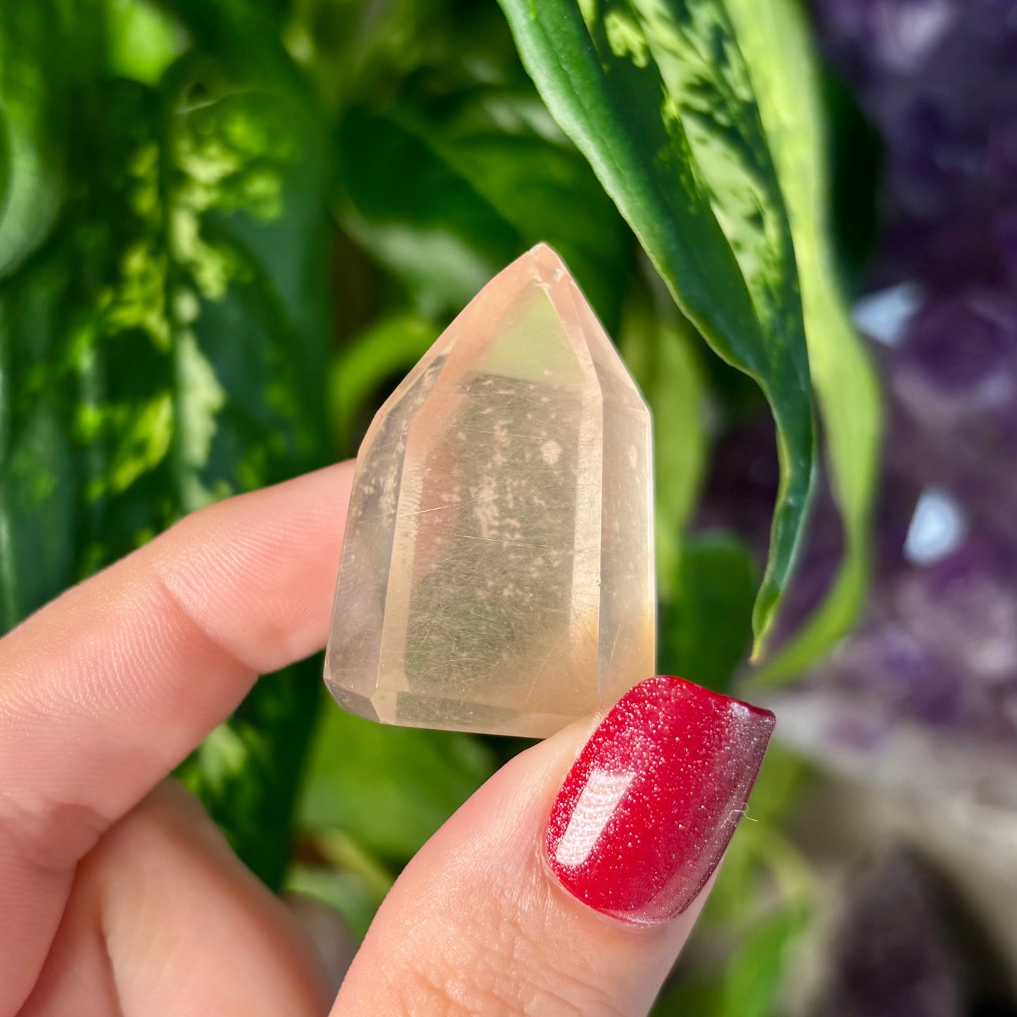 AMPHIBOLE QUARTZ TOWERS