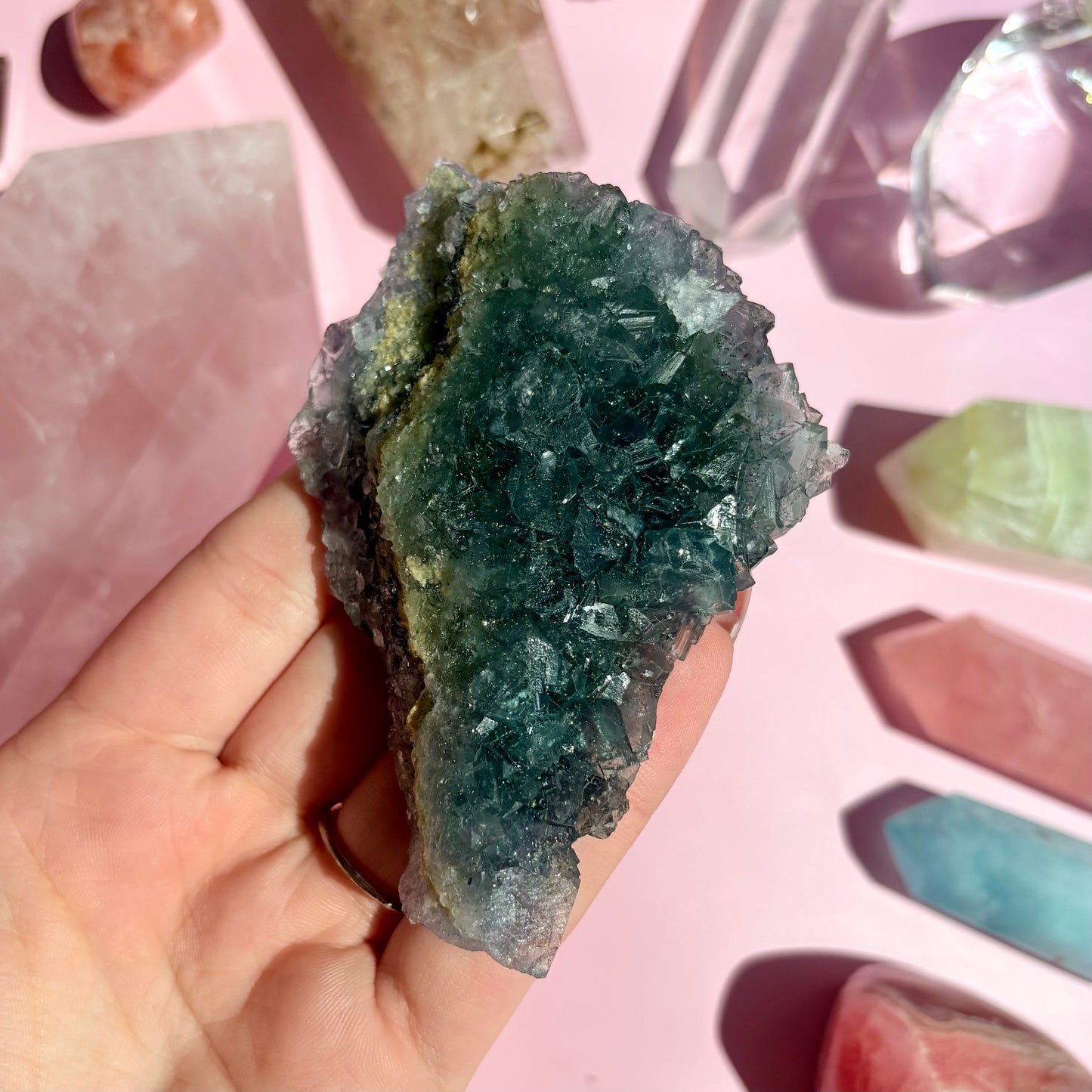 FLUORITE/PYRITE SPECIMEN