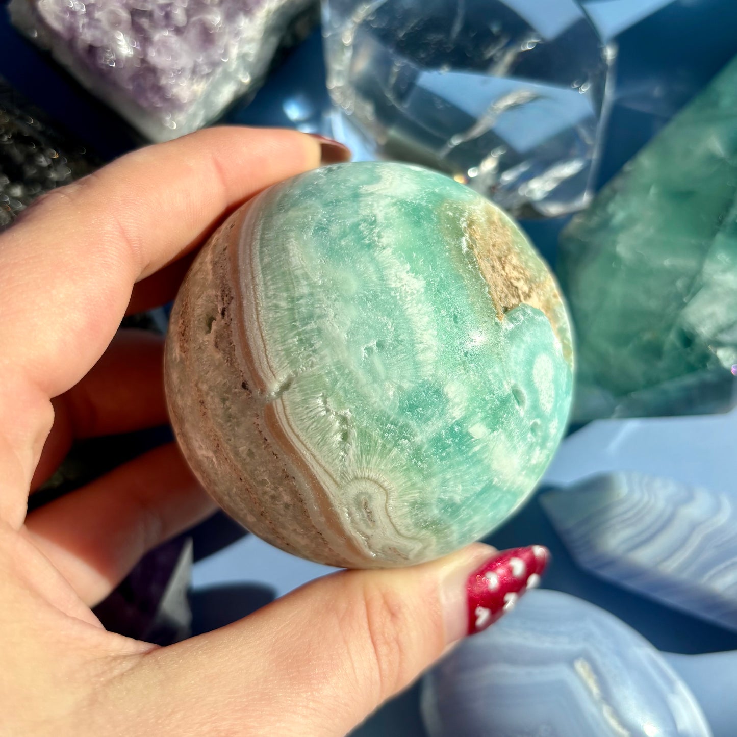 CARIBBEAN CALCITE SPHERES