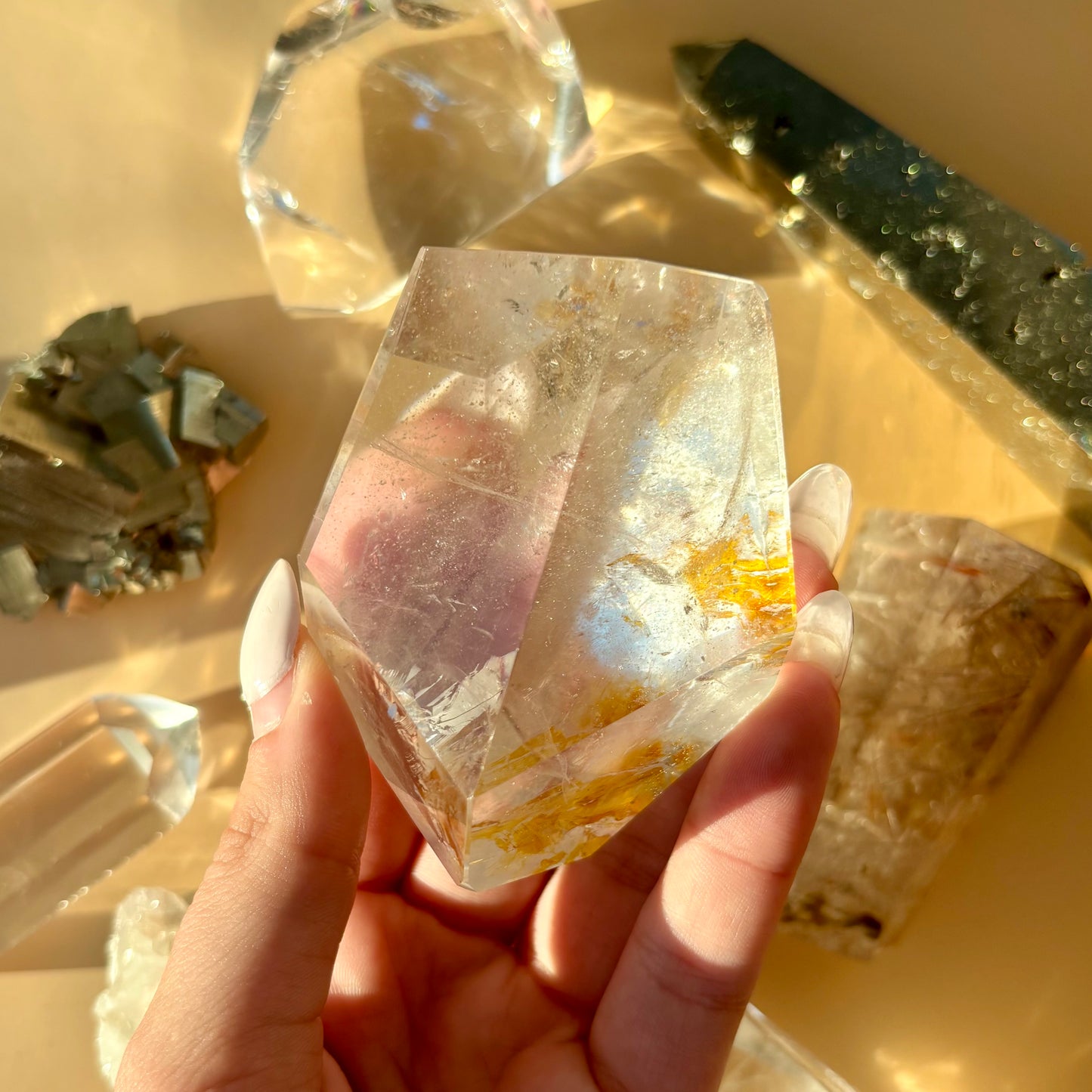 CLEAR QUARTZ FREEFORMS
