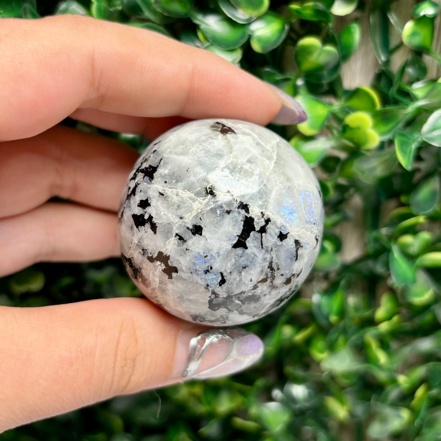 RAINBOW MOONSTONE SPHERES