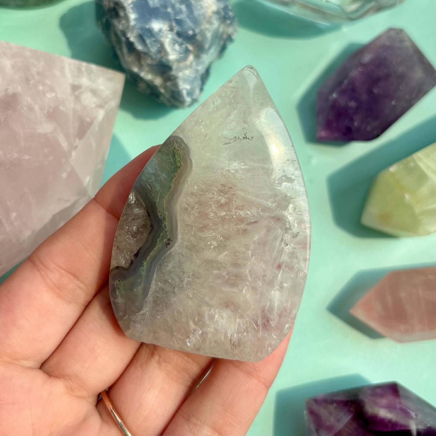 MOSS AGATE FREEFORMS