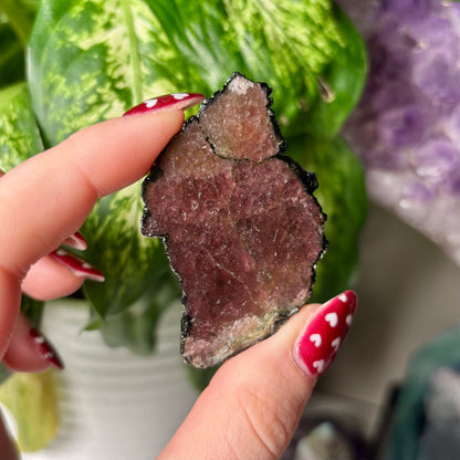 WATERMELON TOURMALINE SLICE