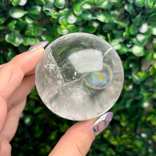 LEMURIAN CLEAR QUARTZ SPHERES