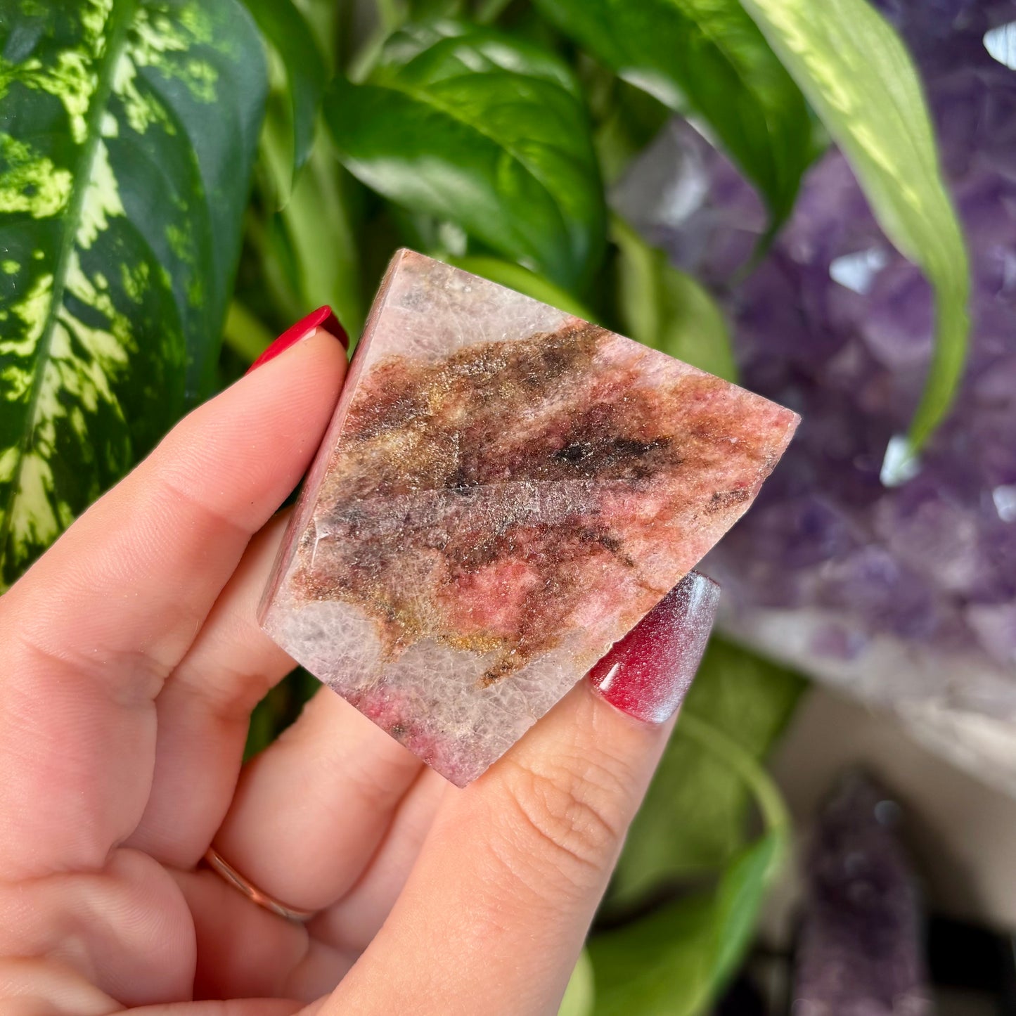 RHODONITE FREEFORMS