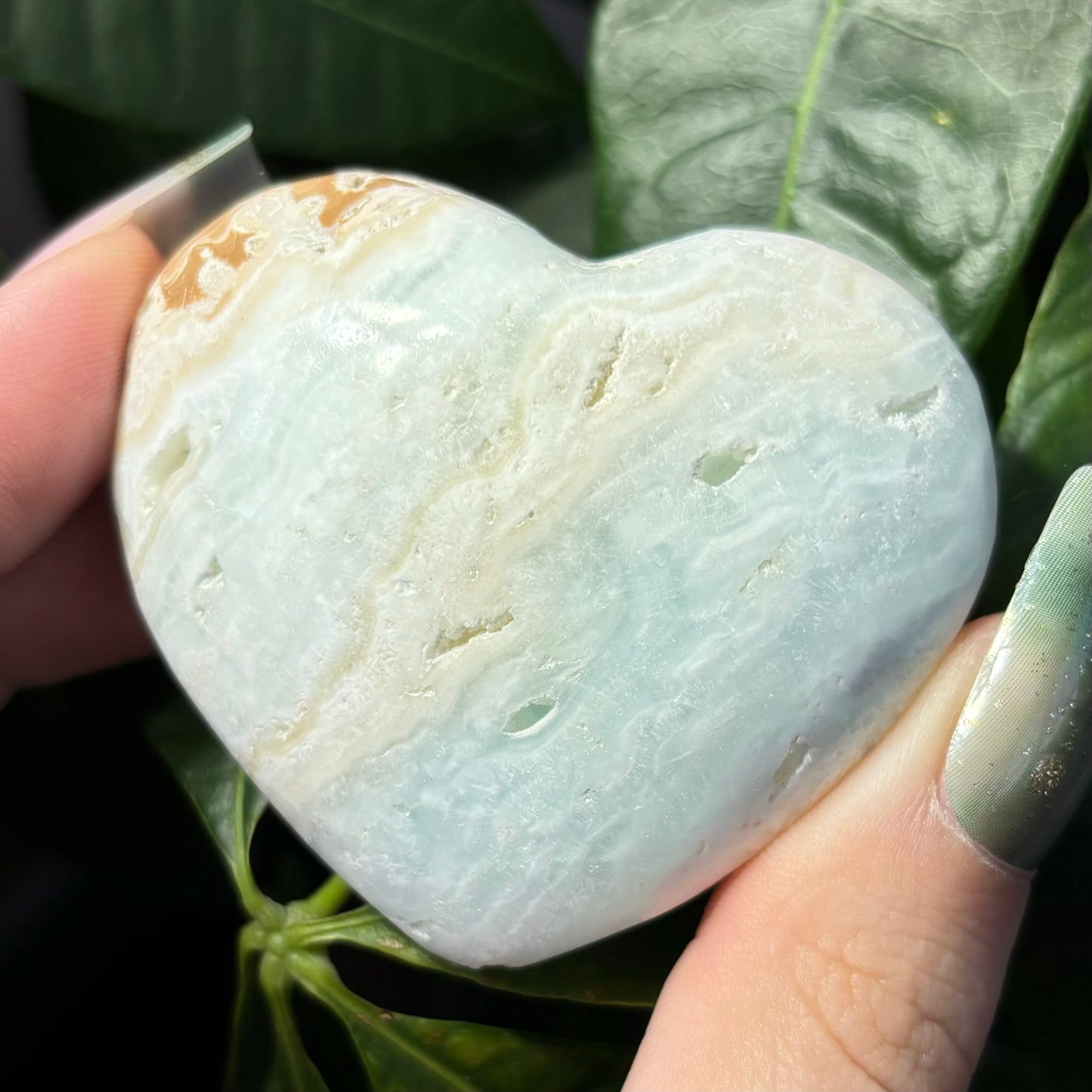 CARIBBEAN CALCITE HEART