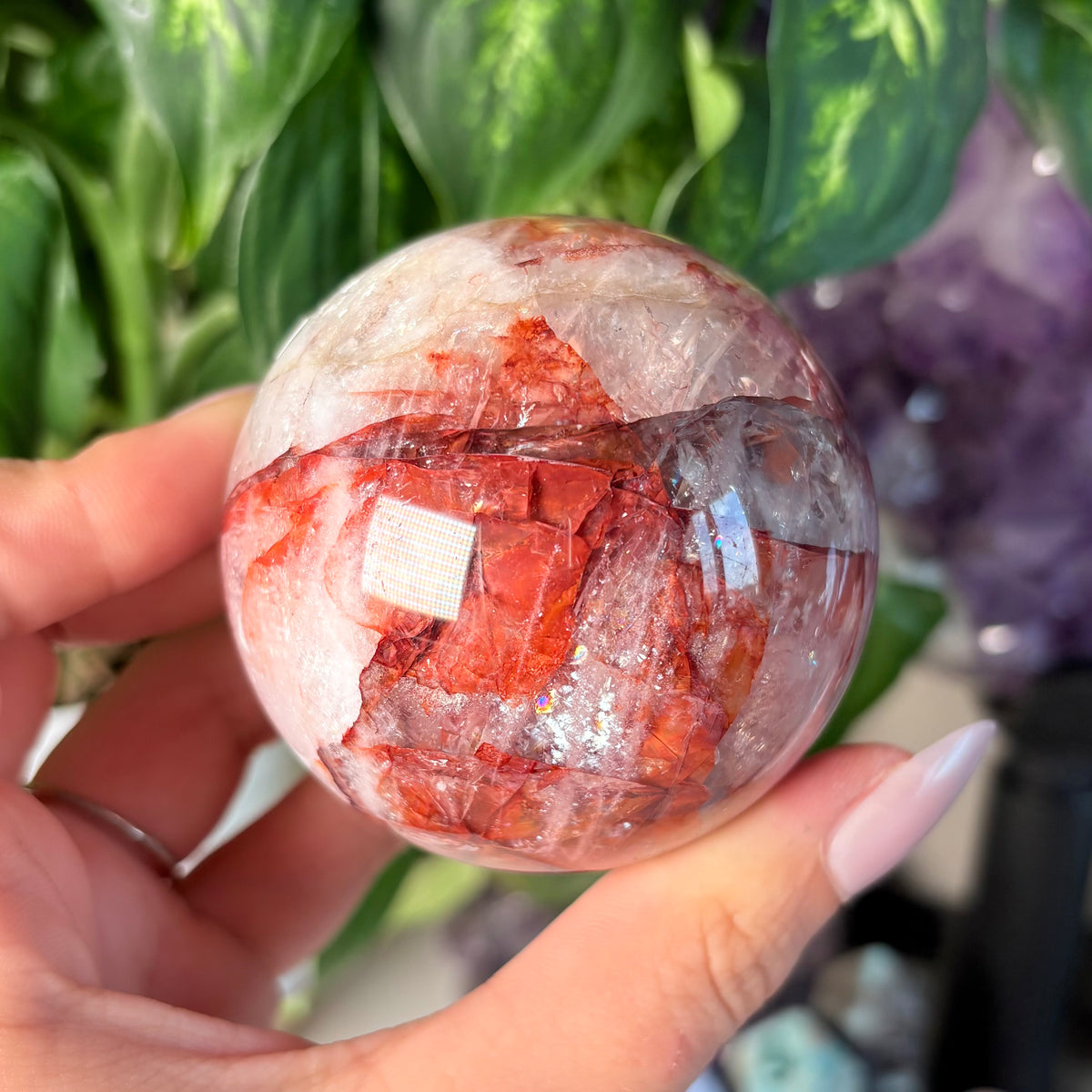FIRE QUARTZ SPHERES